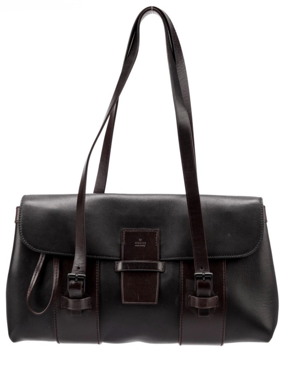 Gucci Vintage Rare Tom Ford-Era Calfskin Shoulder Bag